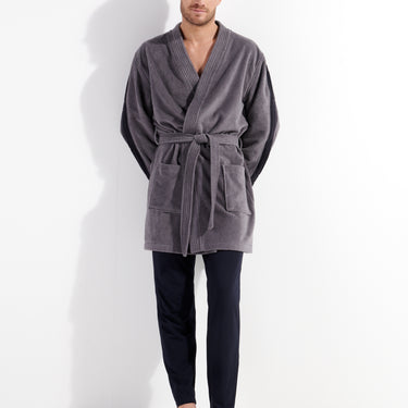 402726 Preston Bathrobe - 00ZU Grey